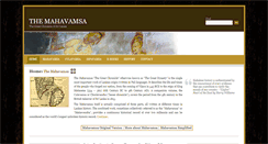 Desktop Screenshot of mahavamsa.org
